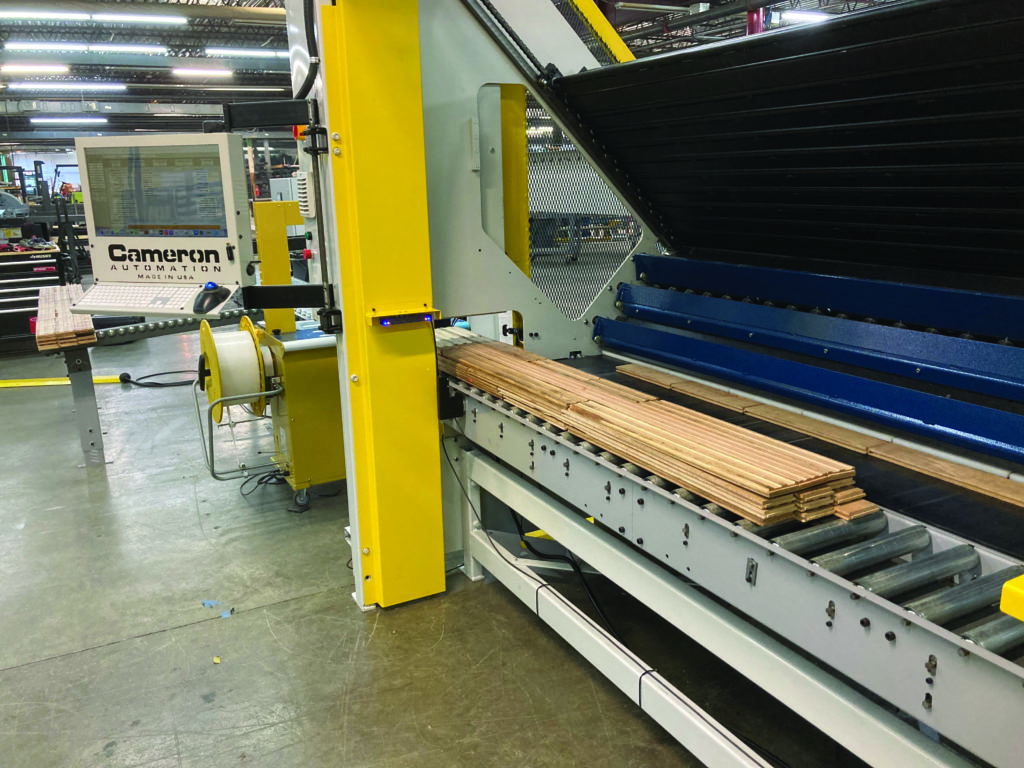 Bundling Table and Outfeed Conveyer